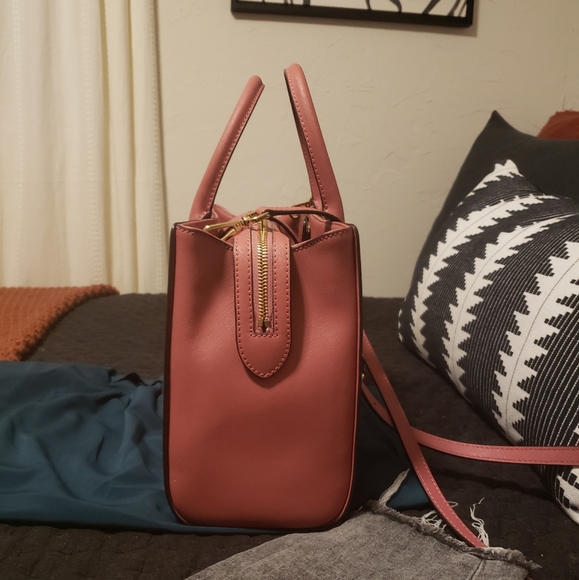 💋SOLD💋 Tulip Michael Kors Large Satchel - Picture 11 of 16